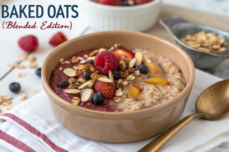 Baked Oats (Blended Edition)