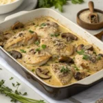 Creamy Chicken and Mushroom Bake
