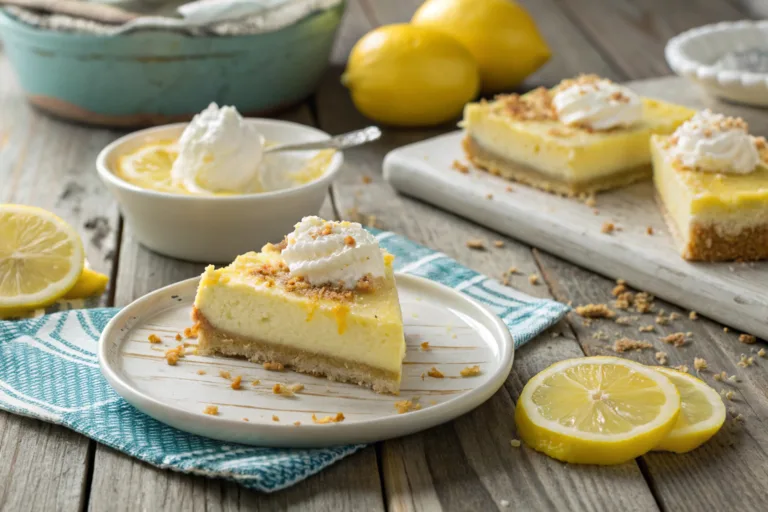 Lazy Day Lemon Cream Pie Bars