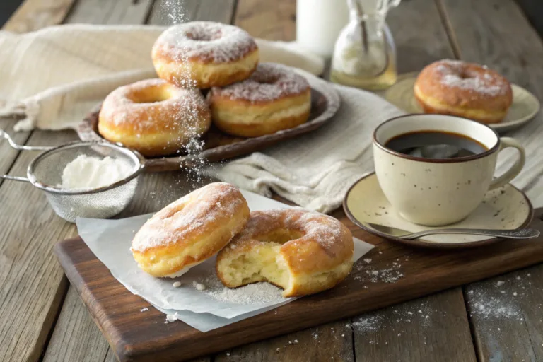 No-Knead Donuts