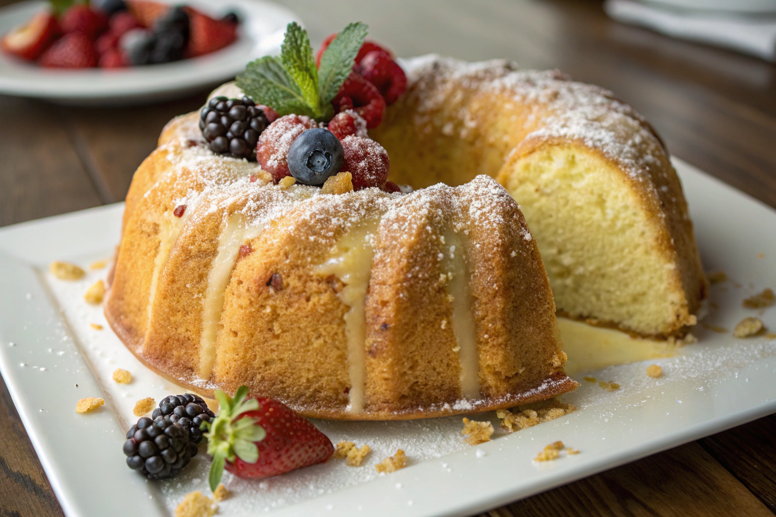 Seven Up Pound Cake
