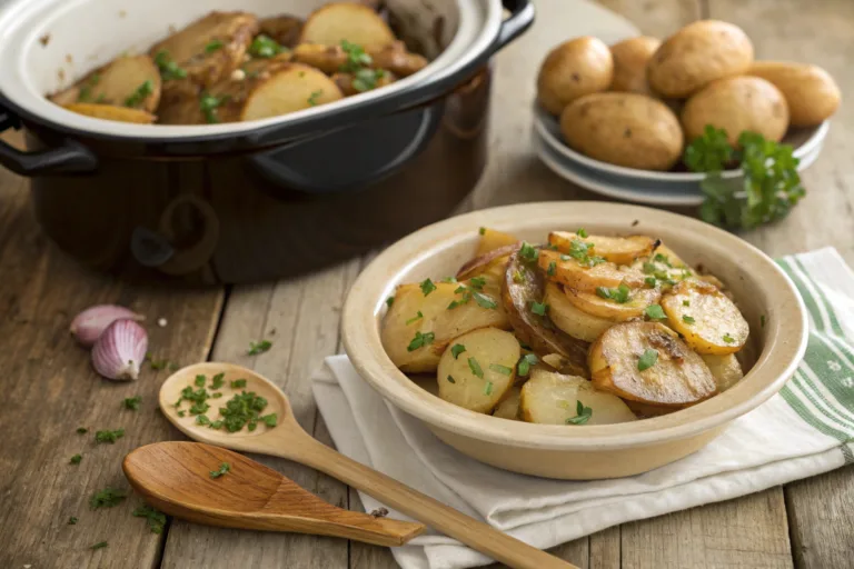 Slow Cooker Lipton Onion Potatoes