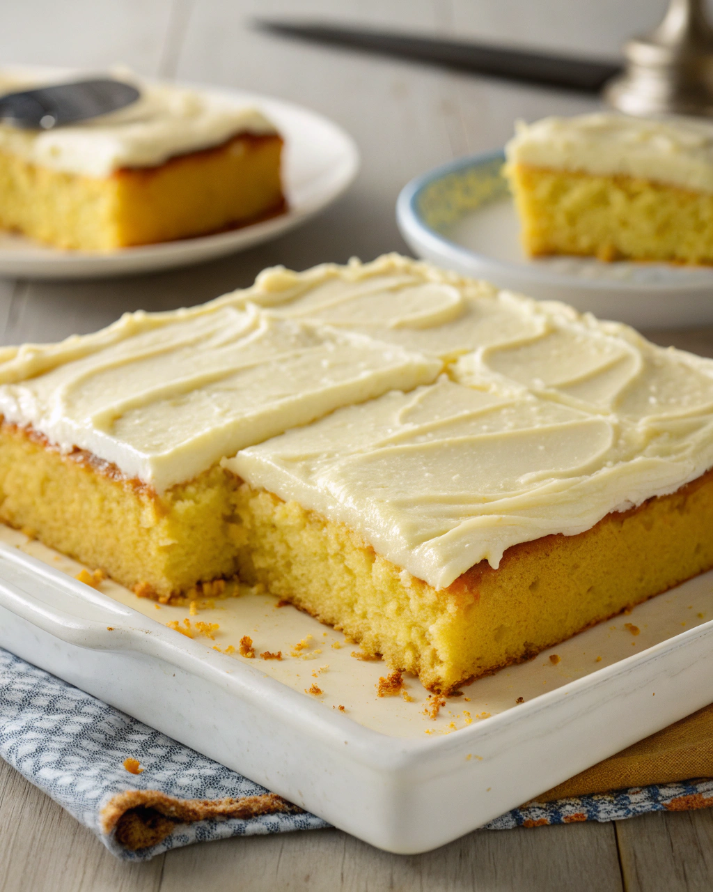 Classic Homemade Yellow Cake