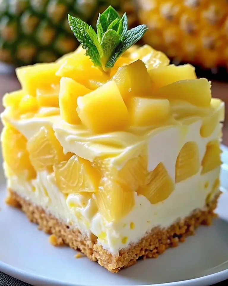 Juicy Pineapple Heaven Cake