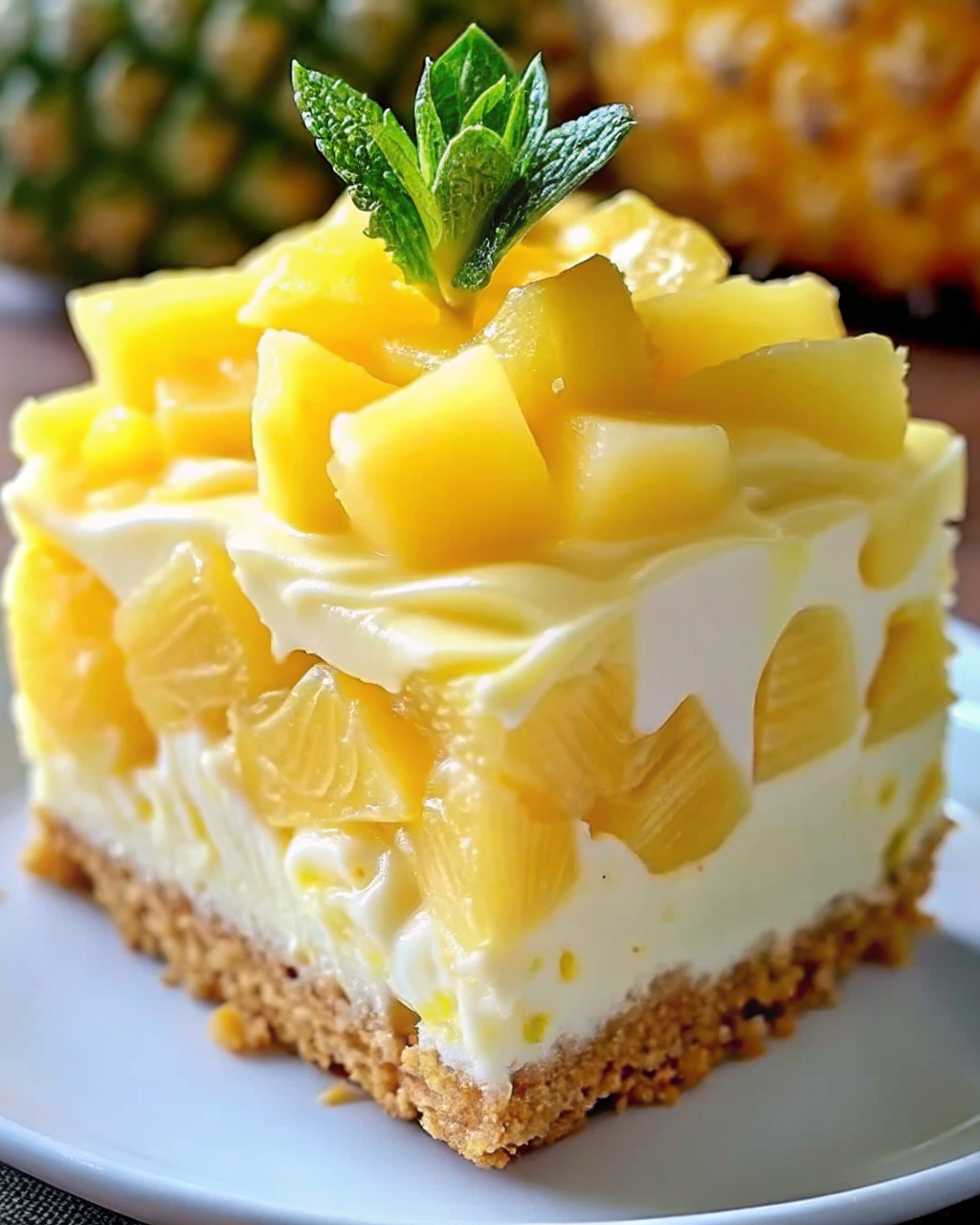 Juicy Pineapple Heaven Cake