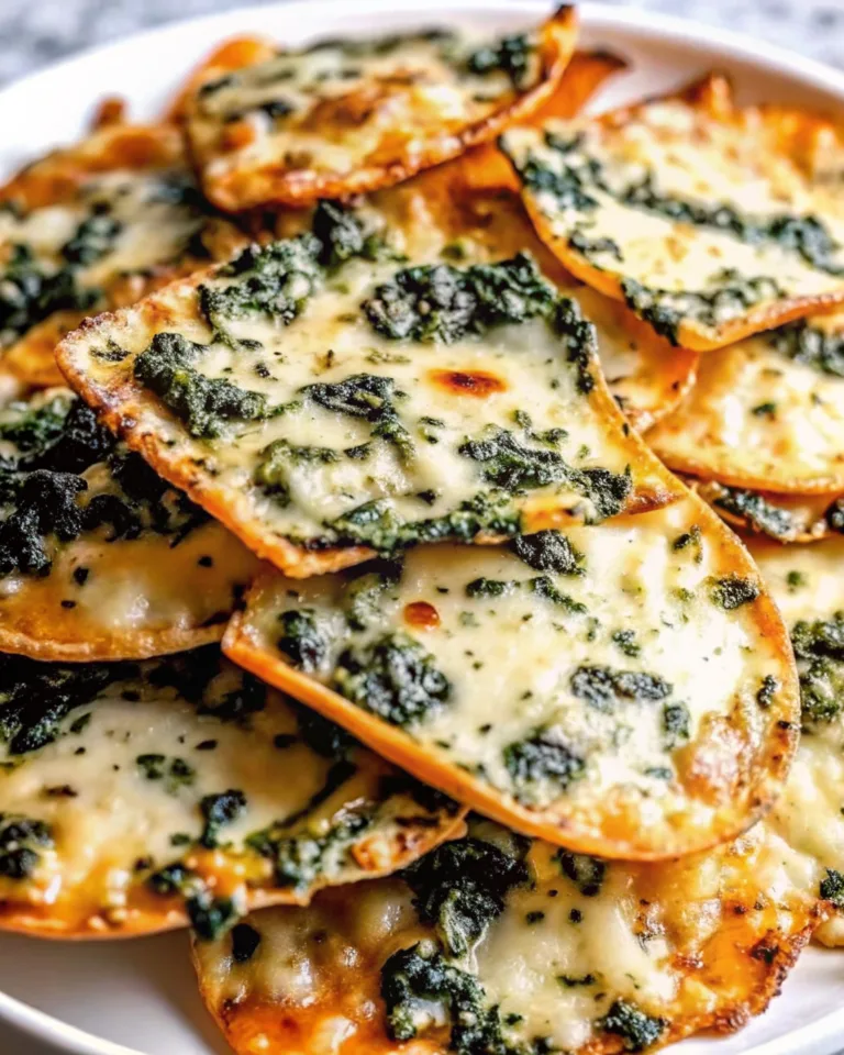 How to Make Mediterranean Spinach and Feta Cheese Crisps