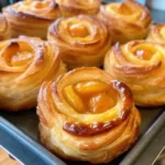 Peach Pie Cruffins