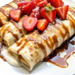 Strawberry Cheesecake Chimichangas