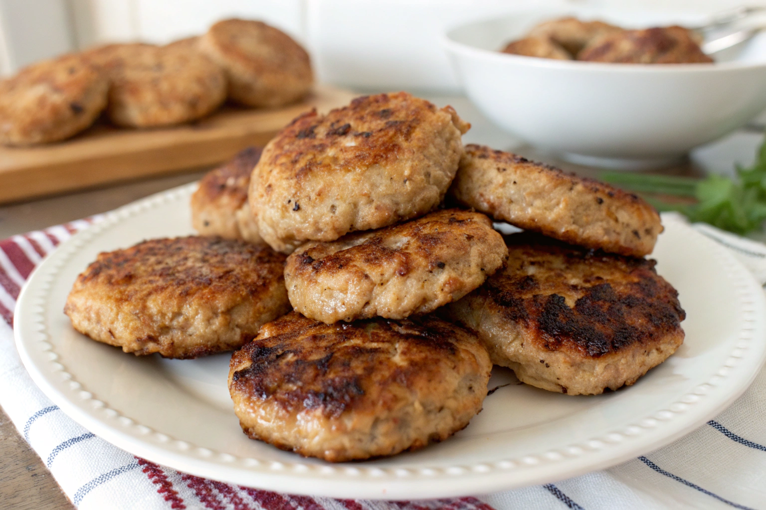 Turkey Breakfast Sausage Patties