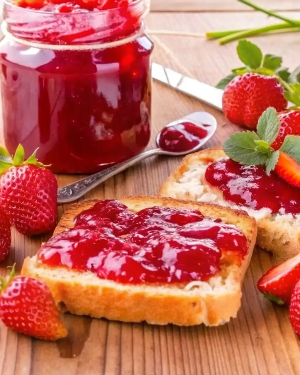 Homemade Strawberry Jam with No Pectin