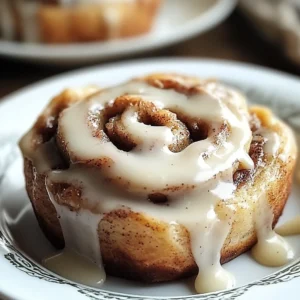 banana, cinnamon rolls, dough, filling, cream cheese icing